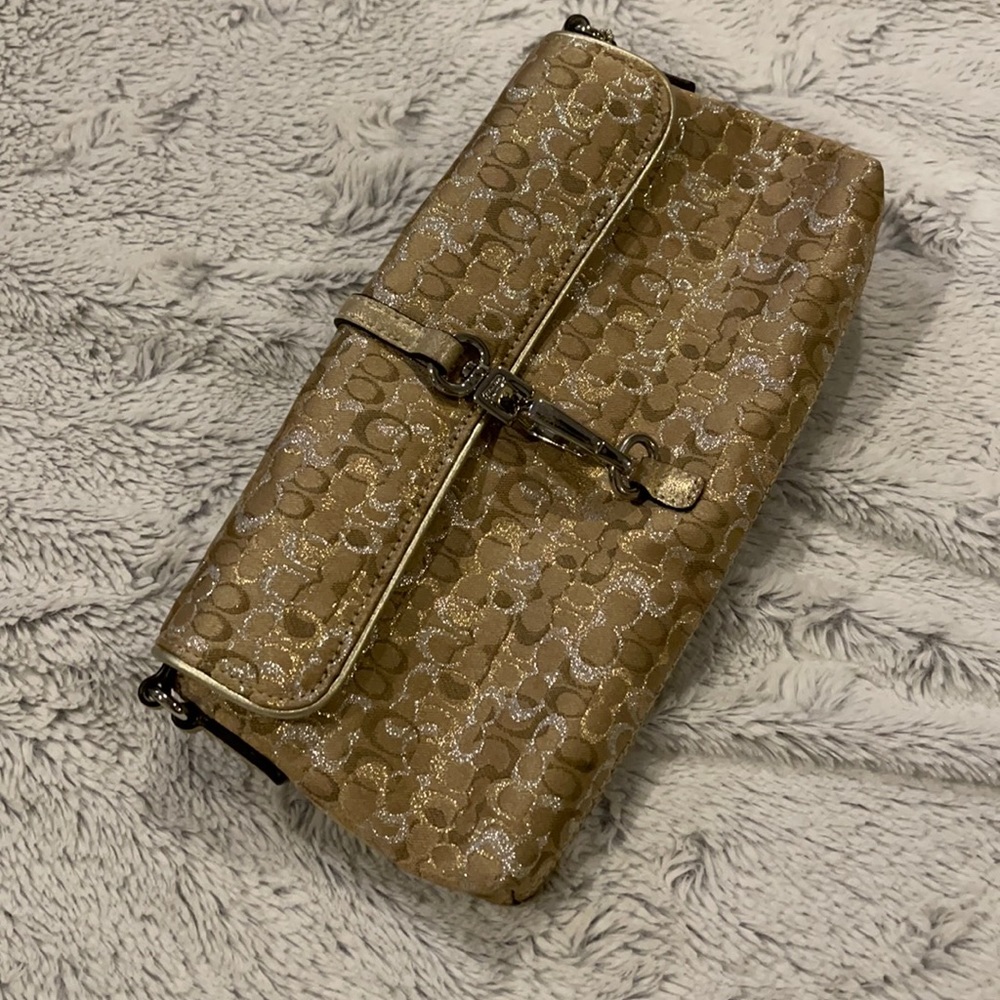 Coach Lurex Clutch